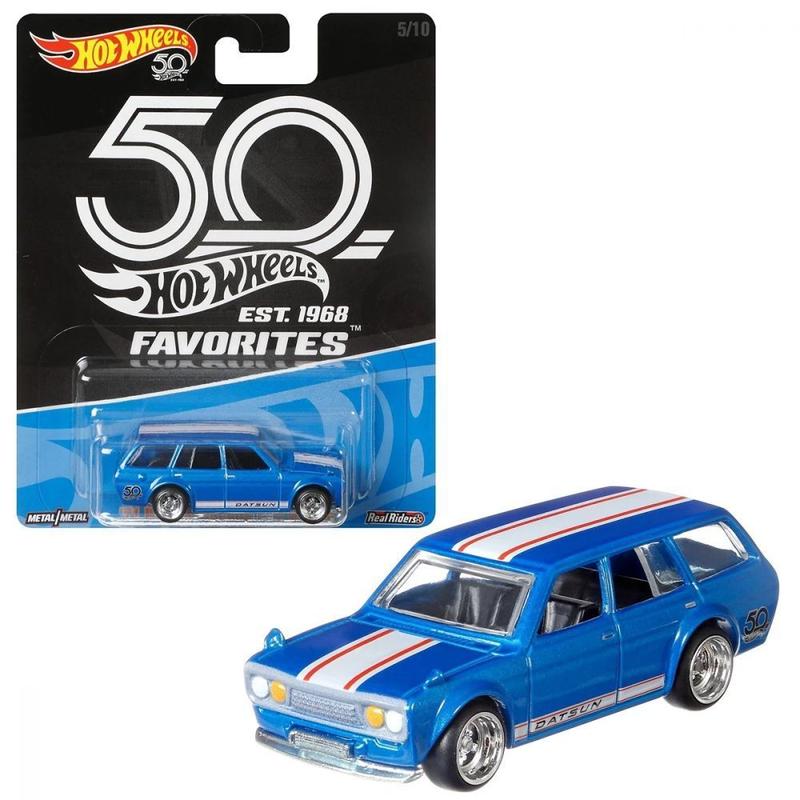Hot Wheels 71 Datsun Bluebird 510 Wagon 50 Anos Edicao